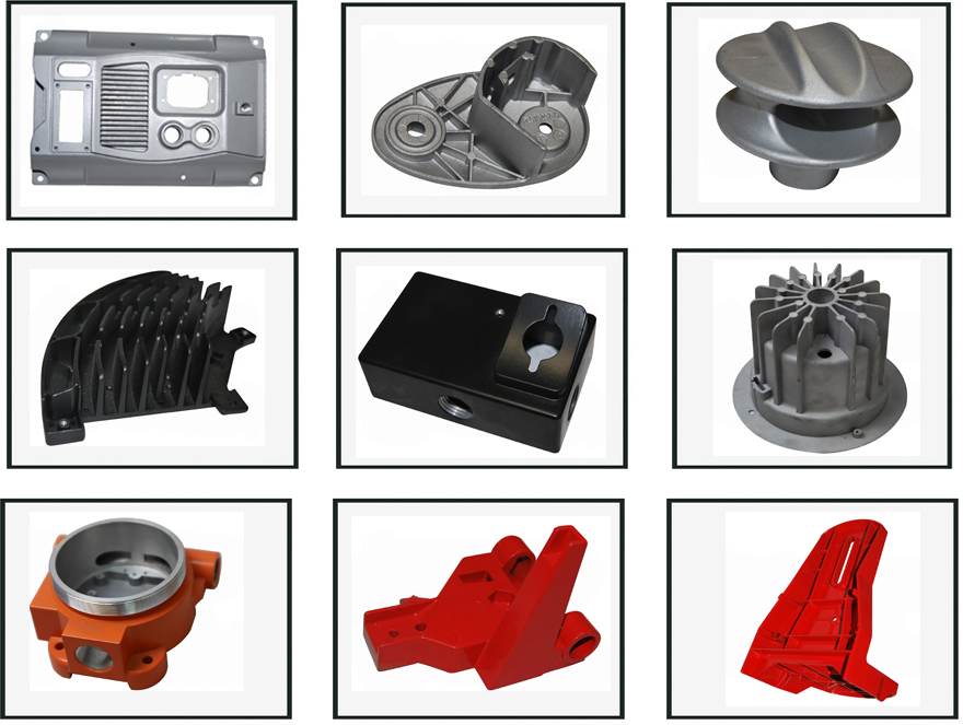 Custom Alloy Die Casting Aluminum Lighting Spare Parts(图9)