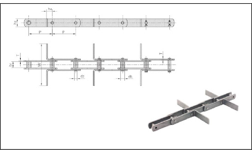 MATECH Supply Custom Chain Links Heavy Duty Machinery Chains(图4)